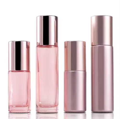5ml rose gold glass roller bottle essential oil bottle 10ml perfume bottle roller bottle sample bottle