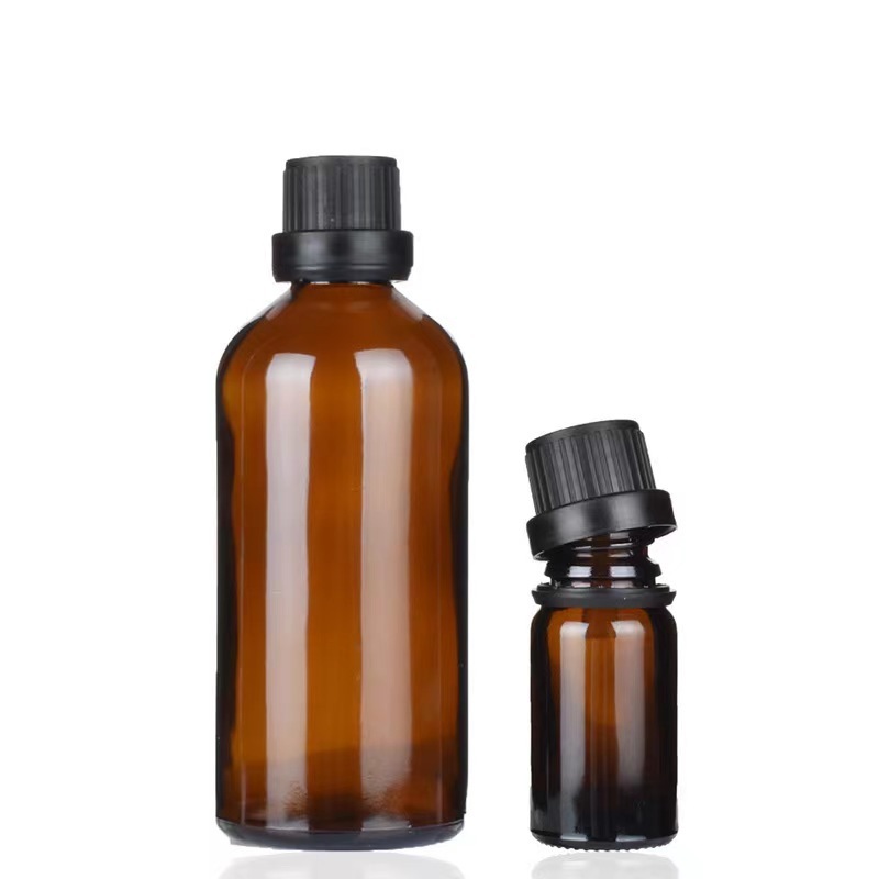 50ml brown essential oil bottle light-proof mixing bottle glass dropper bottle hyaluronic acid sub-packaging sample bottle