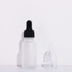 5-30ml transparent frosted dropper bottle 50ml essential oil bottle essence liquid glass bottle sub-bottle