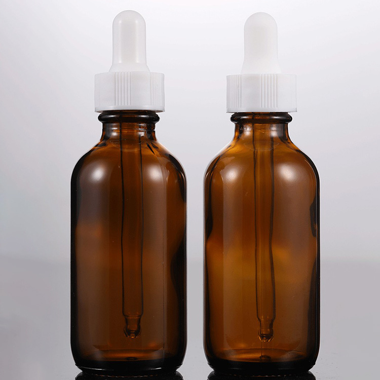 30ml brown Boston bottle essence liquid essential oil glass bottle Boston dropper bottle empty bottle