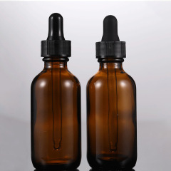 30ml brown Boston bottle essence liquid essential oil glass bottle Boston dropper bottle empty bottle
