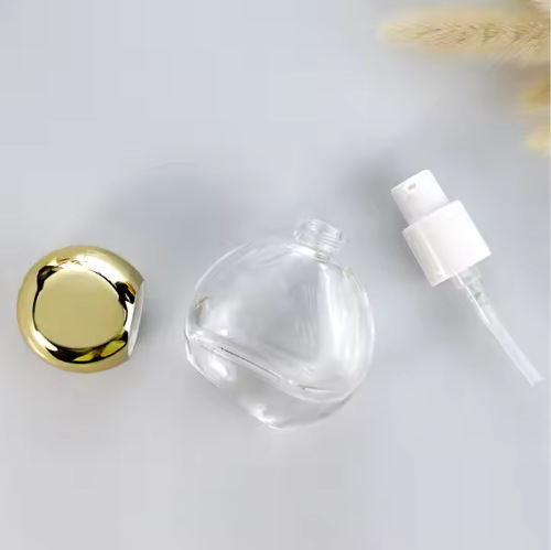 30ml small light bulb liquid foundation bottle irregular isolation cream glass essential oil bottle essence dropper bottle