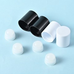 30ml transparent straight round ball bottle body massage essential oil ball bottle large ball antiperspirant bottle
