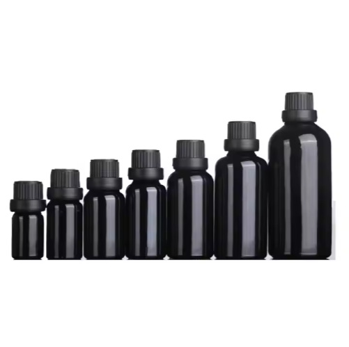 5-100ml black essential oil bottle dropper bottle glass perfume spray bottle essence liquid sub-bottle