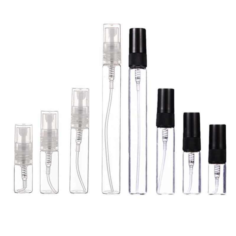 2ml 3ml 5ml 10ml perfume bottle portable perfume spray bottle trial sample bottle