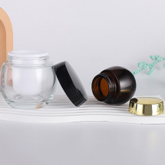 15g-120g black bandage cream bottle 614 large capacity eye cream bottle big belly liner face cream bottle