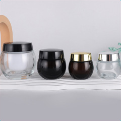 15g-120g black bandage cream bottle 614 large capacity eye cream bottle big belly liner face cream bottle