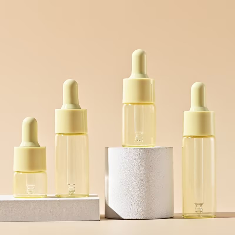 5-20ml macaron small essential oil bottle color essence liquid bottle 10ml dropper bottle sample packaging