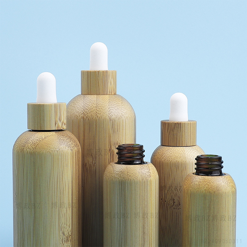 15ml20ml30ml50ml100ml all inclusive bamboo wood essential oil bottle bamboo wood essence dropper bottle