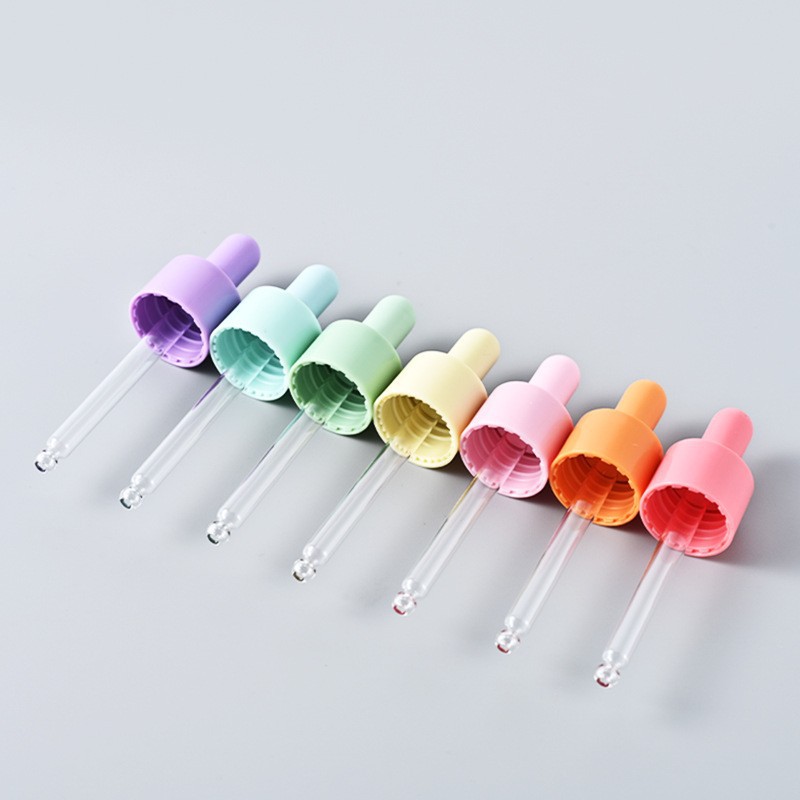 5-20ml macaron small essential oil bottle color essence liquid bottle 10ml dropper bottle sample packaging