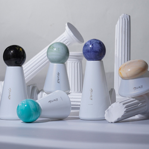 Colorful ball cover 50ML cosmetics new glass bottle 30ML essence liquid bottle bottle foundation liquid empty bottle