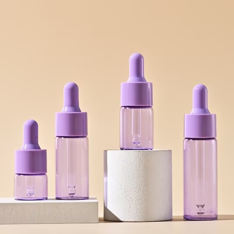 5-20ml macaron small essential oil bottle color essence liquid bottle 10ml dropper bottle sample packaging