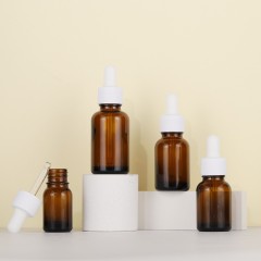 10ml brown essential oil bottle 15ml brown liquid dropper bottle 30ml glass bottle