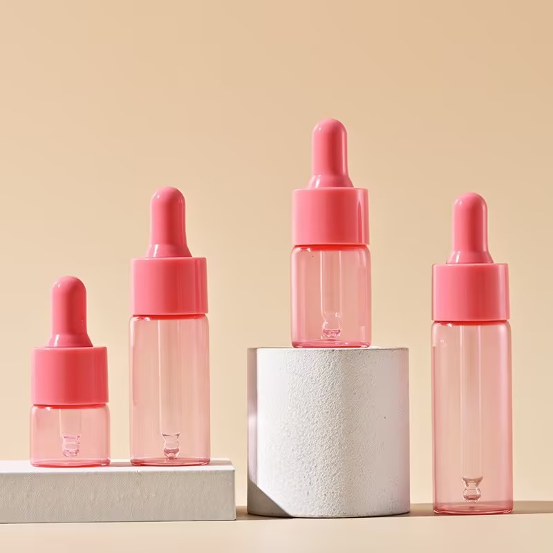5-20ml macaron small essential oil bottle color essence liquid bottle 10ml dropper bottle sample packaging