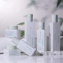New cosmetic packaging material high-end glass bottle square lotion bottle foundation bottle customized cream packaging bottle