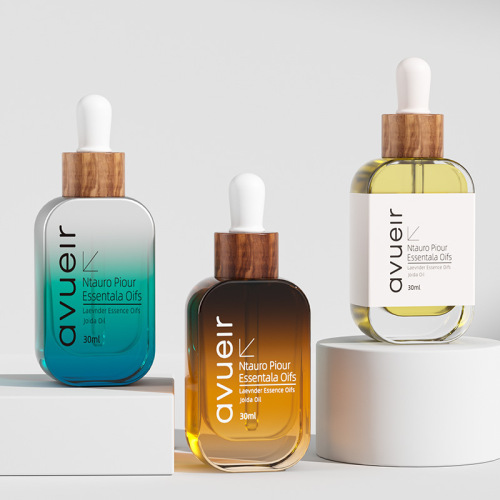 Aromatherapy glass bottle 30ML essence liquid sub-bottle 50ML essential oil empty bottle 20ML thick bottom liquid dropper bottle