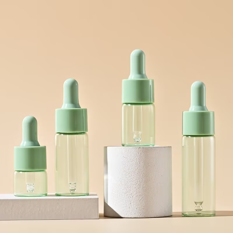 5-20ml macaron small essential oil bottle color essence liquid bottle 10ml dropper bottle sample packaging