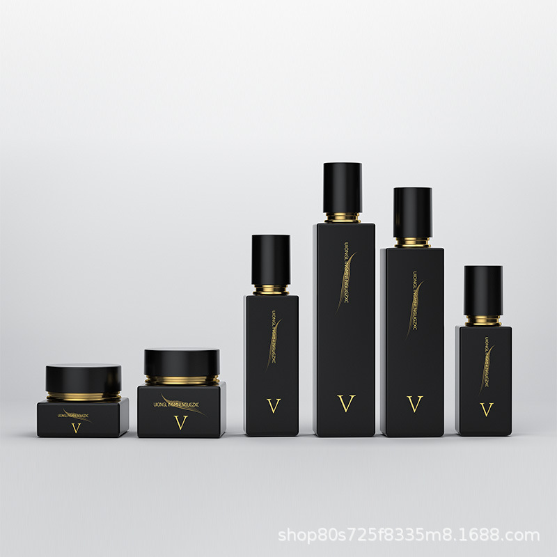 Men's skin care packaging material 24 years new 120ML toner empty bottle lotion sub-bottle 50G cream sub-bottle