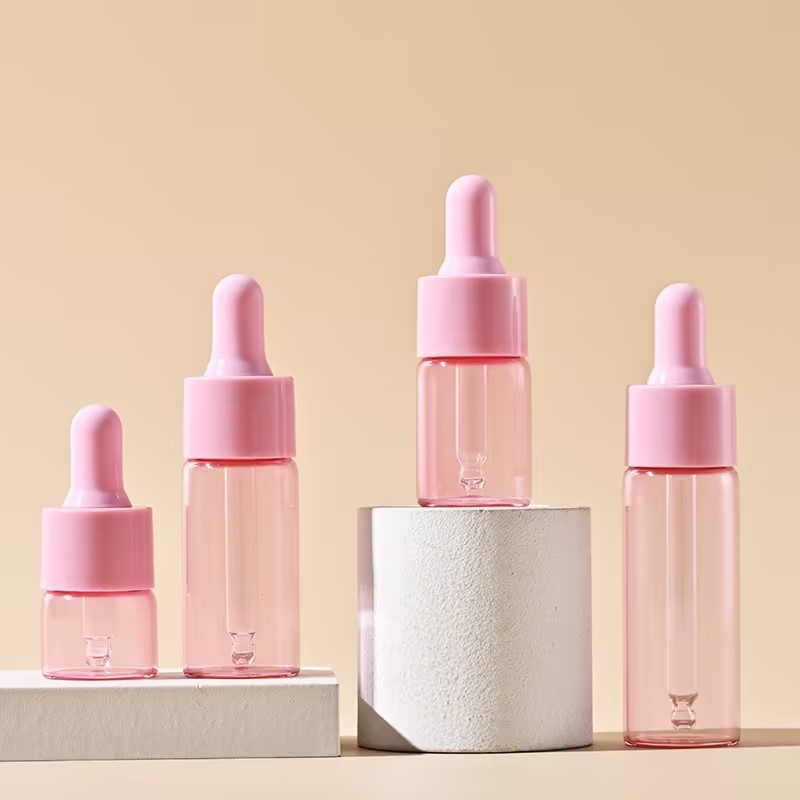 5-20ml macaron small essential oil bottle color essence liquid bottle 10ml dropper bottle sample packaging