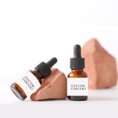 10ml brown essential oil bottle 15ml brown liquid dropper bottle 30ml glass bottle