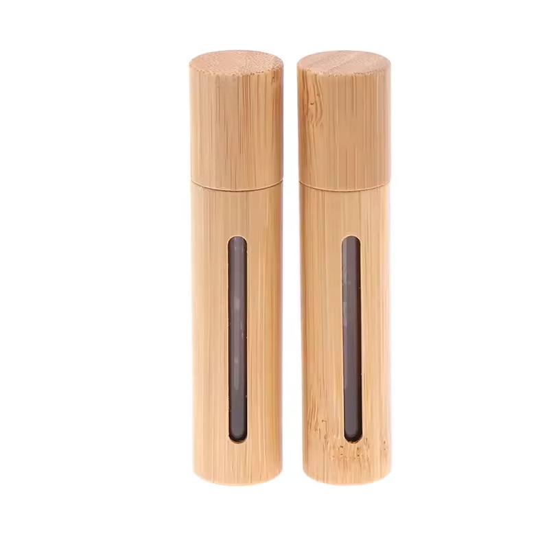 3ml5ml10ml bamboo wooden roller ball bottle bamboo wooden window essential oil bottle roller ball bottle perfume bottle