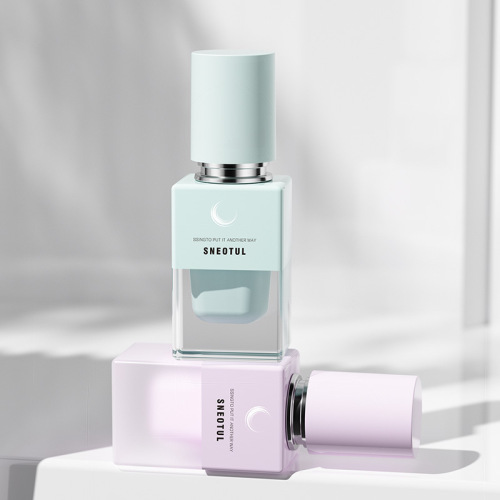 30ML single product liquid foundation glass bottle packaging material two-color process essence liquid sub-bottle 50ML original liquid empty bottle