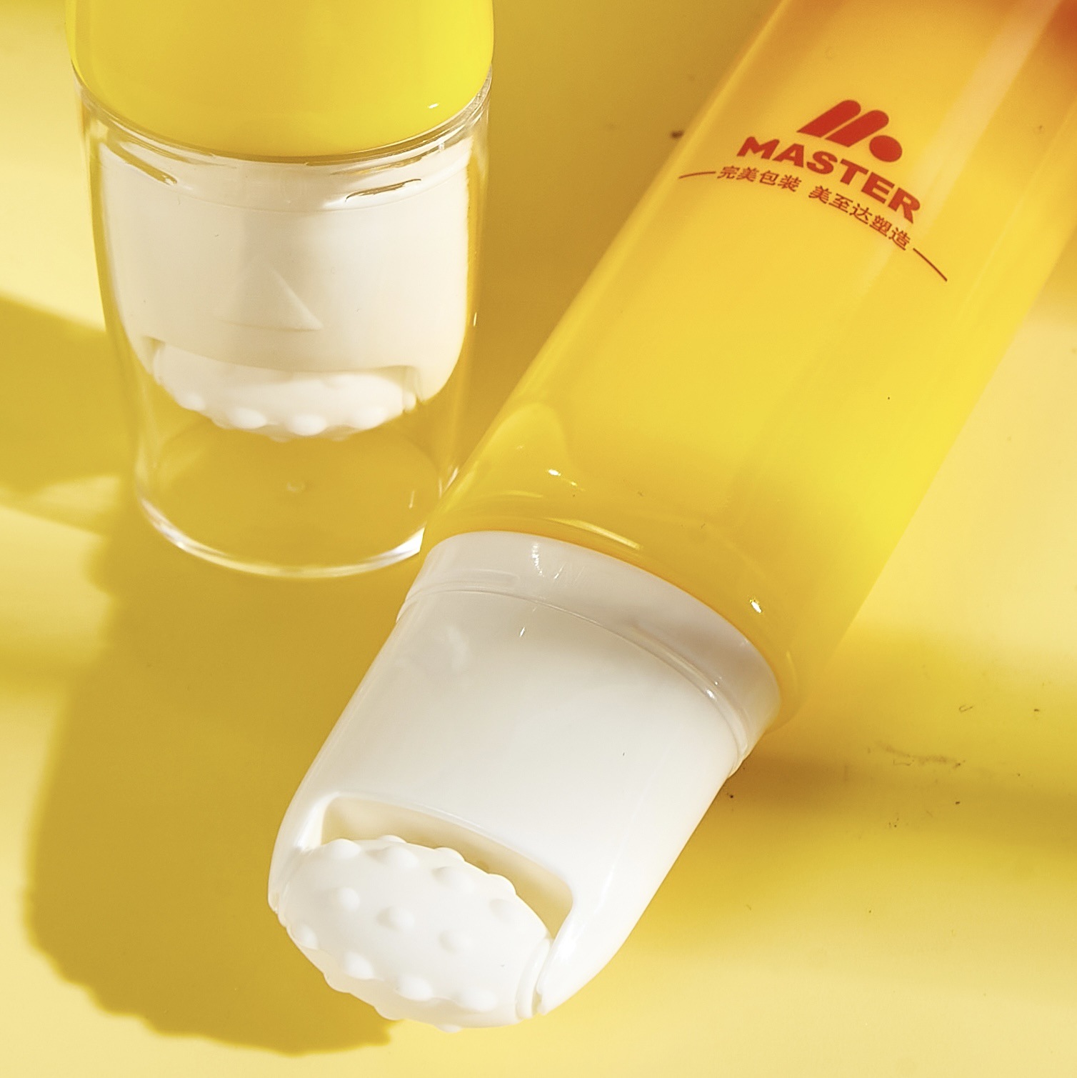 30-80g multifunctional massage head PE customized cosmetic hose packaging material