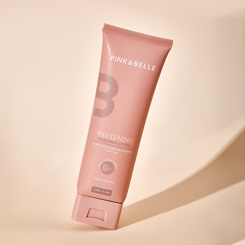Lotion packaging hose customization 70g-120g flat tube with 40 frosted rectangular flat flip cover