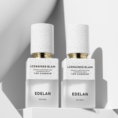 30ML single product liquid foundation glass bottle packaging material two-color process essence liquid sub-bottle 50ML original liquid empty bottle