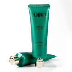 Customized 80g PE body lotion hose with silver-plated hand cream cover conditioner packaging hose