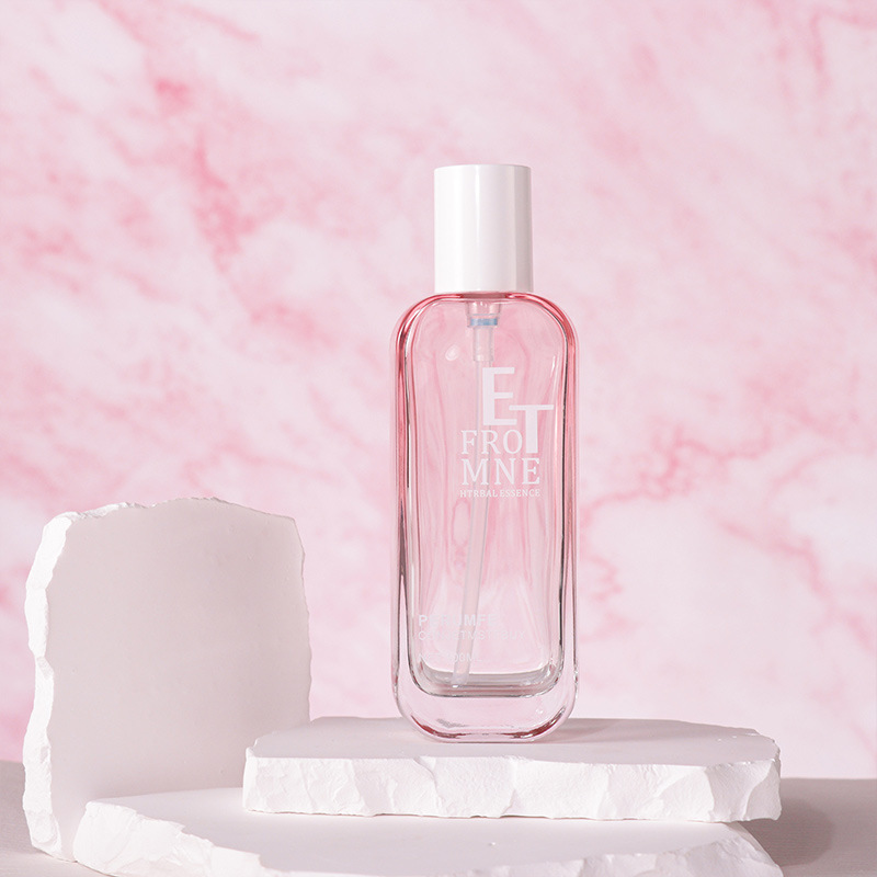 Cosmetic skin care glass bottle 120ML lotion bottle thick bottom frosted lotion bottle cosmetic press pump head