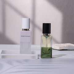 30ML single product liquid foundation glass bottle packaging material two-color process essence liquid sub-bottle 50ML original liquid empty bottle