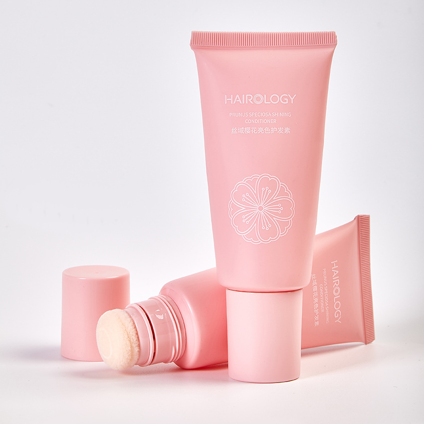 Customized packaging hose 30g-80g PE hose with soft skin-friendly flocking head