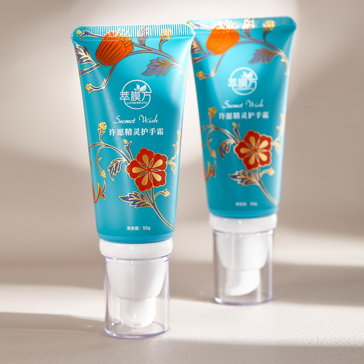 Packaging mold customization 50g isolation cream packaging pump head hose vacuum hose