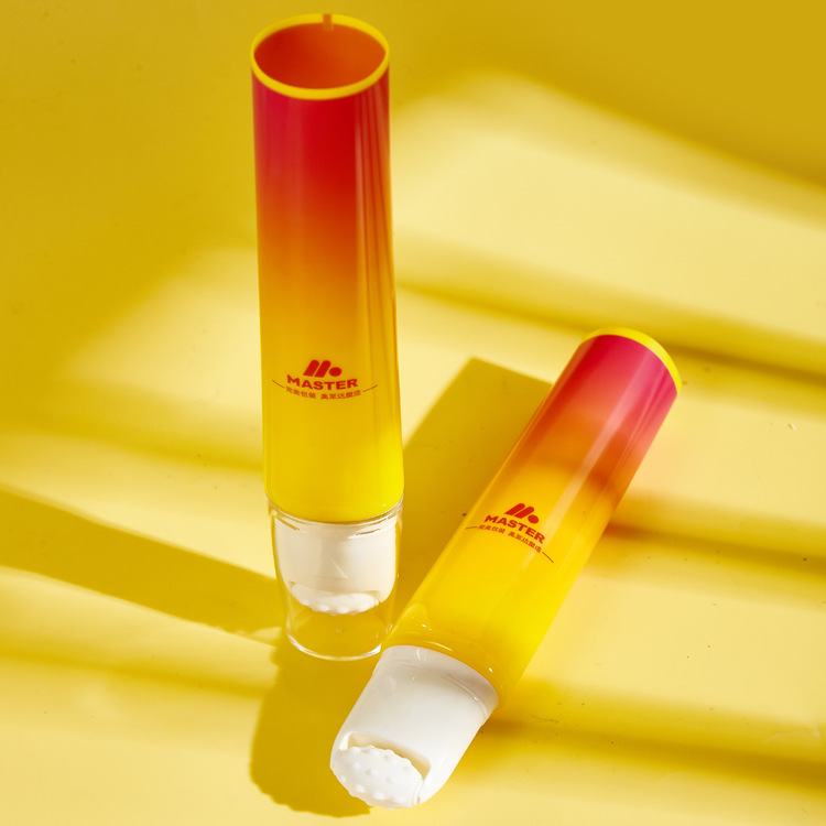 30-80g multifunctional massage head PE customized cosmetic hose packaging material