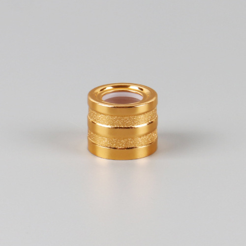 Perforated Aluminum Plastic Dropper Cap