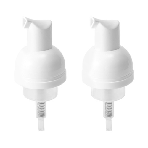 Customized 43-tooth cleansing mousse foam pump shampoo shower gel pump head foaming pump facial cleanser press pump head