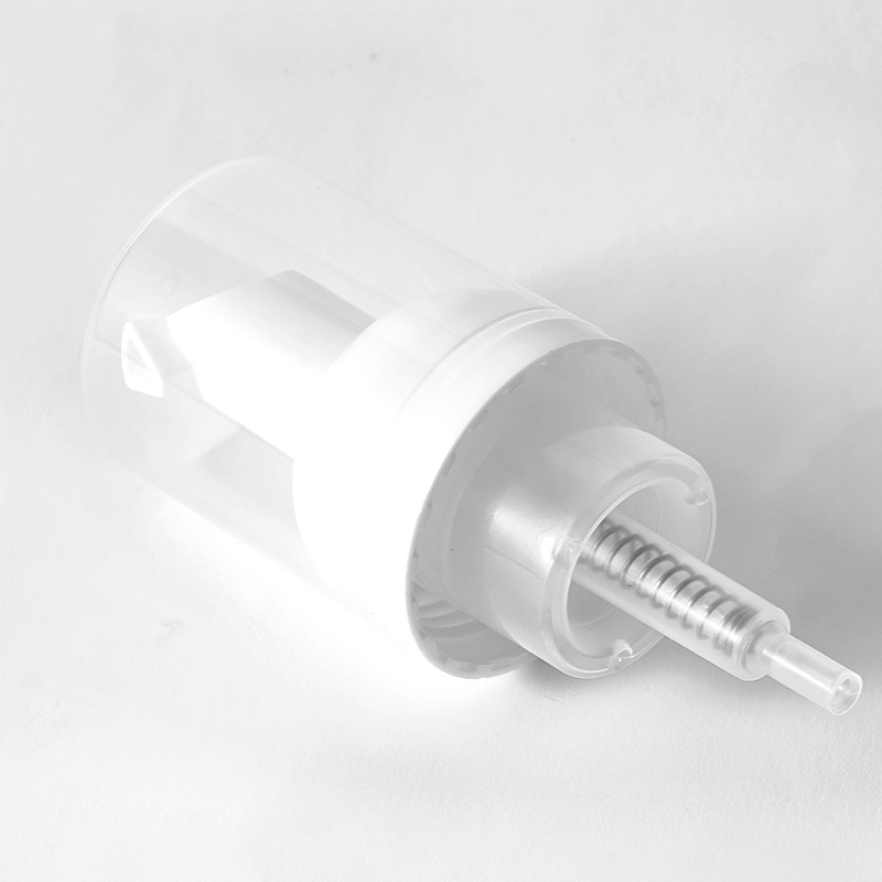 Customized 43-tooth cleansing mousse foam pump shampoo shower gel pump head foaming pump facial cleanser press pump head
