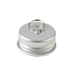 Supply various specifications of essential oil bottle ring aluminum cap fruit and vegetable juice bottle cap metal cap