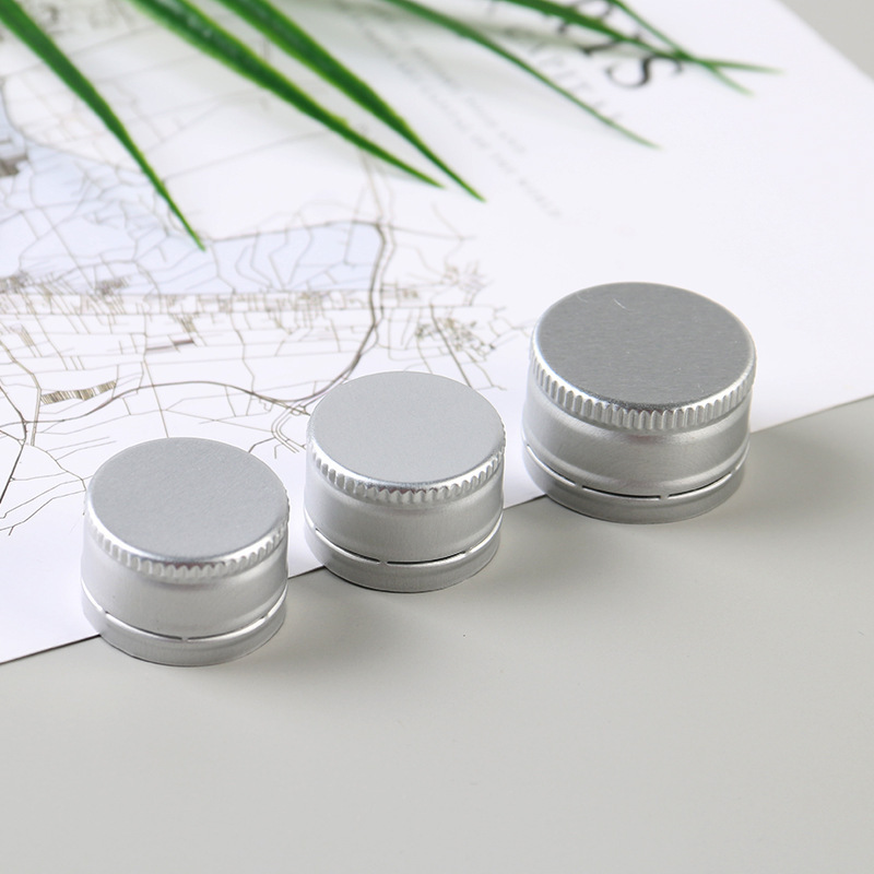 Oral liquid syrup bottle aluminum cap anti-theft aluminum cap oral liquid beer cap soda bottle cap