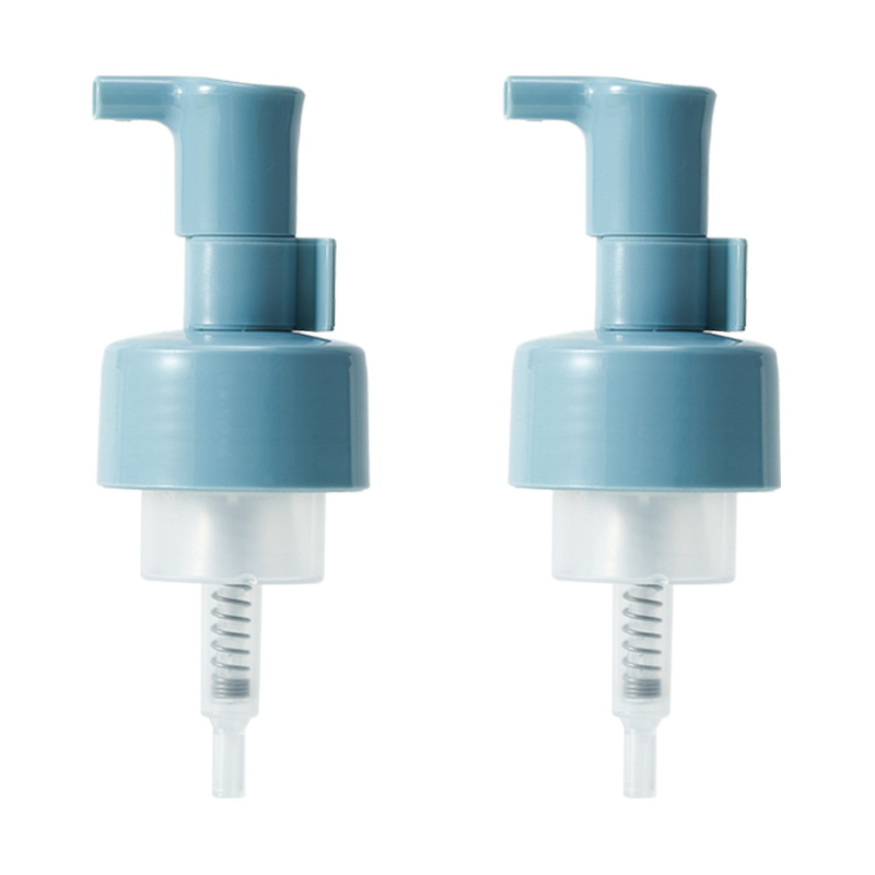43-tooth PP plastic foam pump head with multiple specifications, press pump, smooth hand soap, cleansing mousse, foaming clip pump head