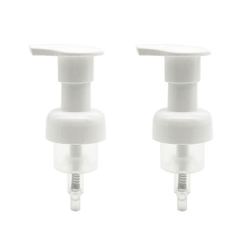 30 teeth left and right switch foam pump cleansing mousse foam pump facial cleanser pump head hand soap shower gel foam pump