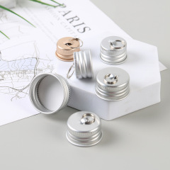 Supply various specifications of essential oil bottle ring aluminum cap fruit and vegetable juice bottle cap metal cap