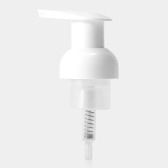 New spring plastic foam pump PET press pump head clip foam pump hand soap shower gel foam pump head