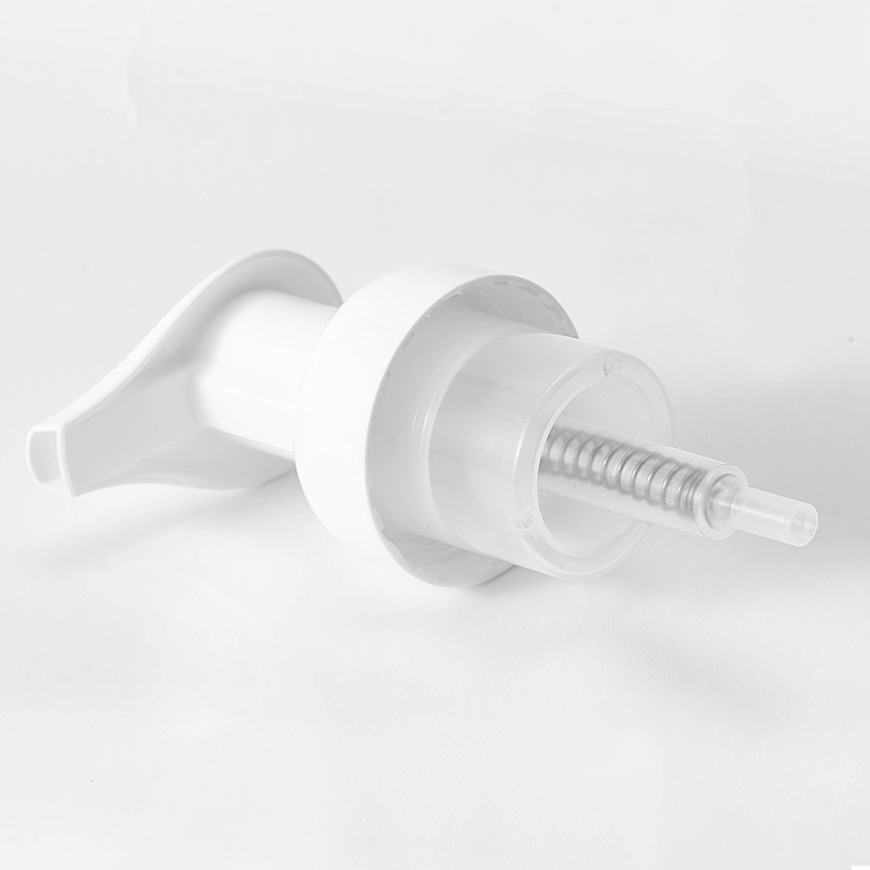 New spring plastic foam pump PET press pump head clip foam pump hand soap shower gel foam pump head