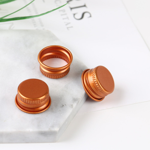 Metal bronze aluminum cap glass sealing cap aluminum cap essential oil bottle plastic bottle cap beverage cap products