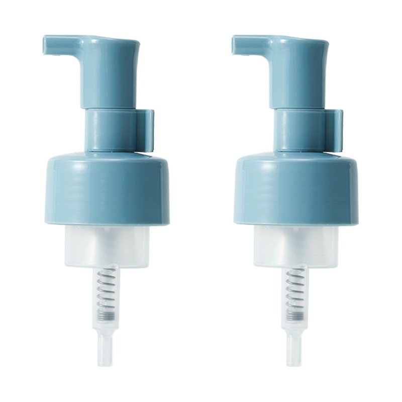 PP plastic 43 tooth foam pump multi-specification press pump smooth hand soap cleansing mousse foaming clip pump head
