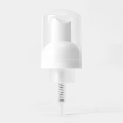 Customized 43-tooth cleansing mousse foam pump shampoo shower gel pump head foaming pump facial cleanser press pump head