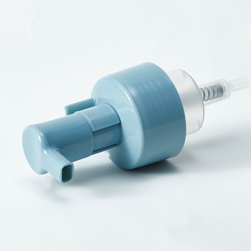 43-tooth PP plastic foam pump head with multiple specifications, press pump, smooth hand soap, cleansing mousse, foaming clip pump head