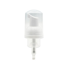 30-tooth mousse foam pump head 30/400 plastic bottle cosmetic foam pump silver-plated pump head manufacturer customized